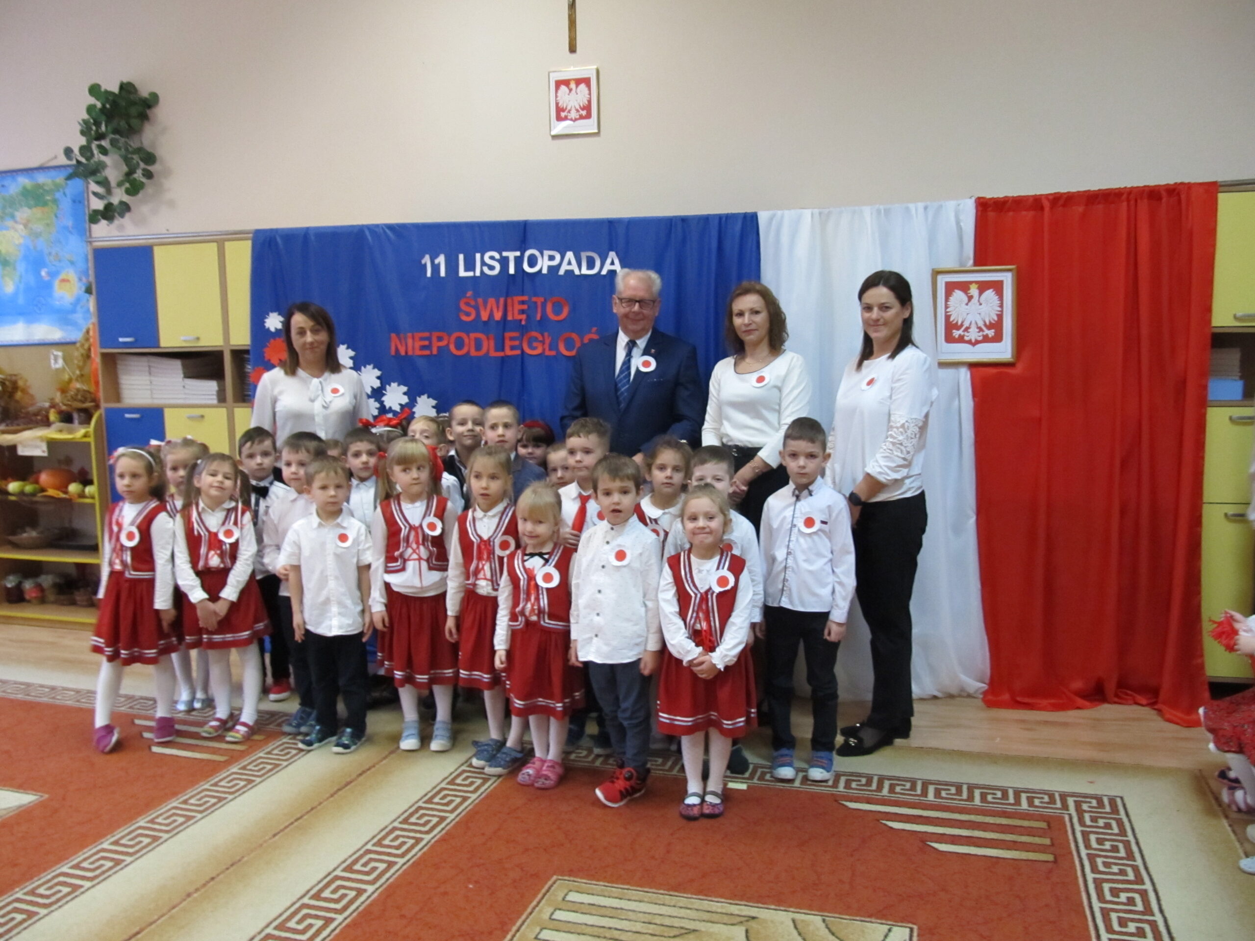 Święto Niepodległości z udziałem Burmistrza Bobowej – Panem Wacławem Ligęzą